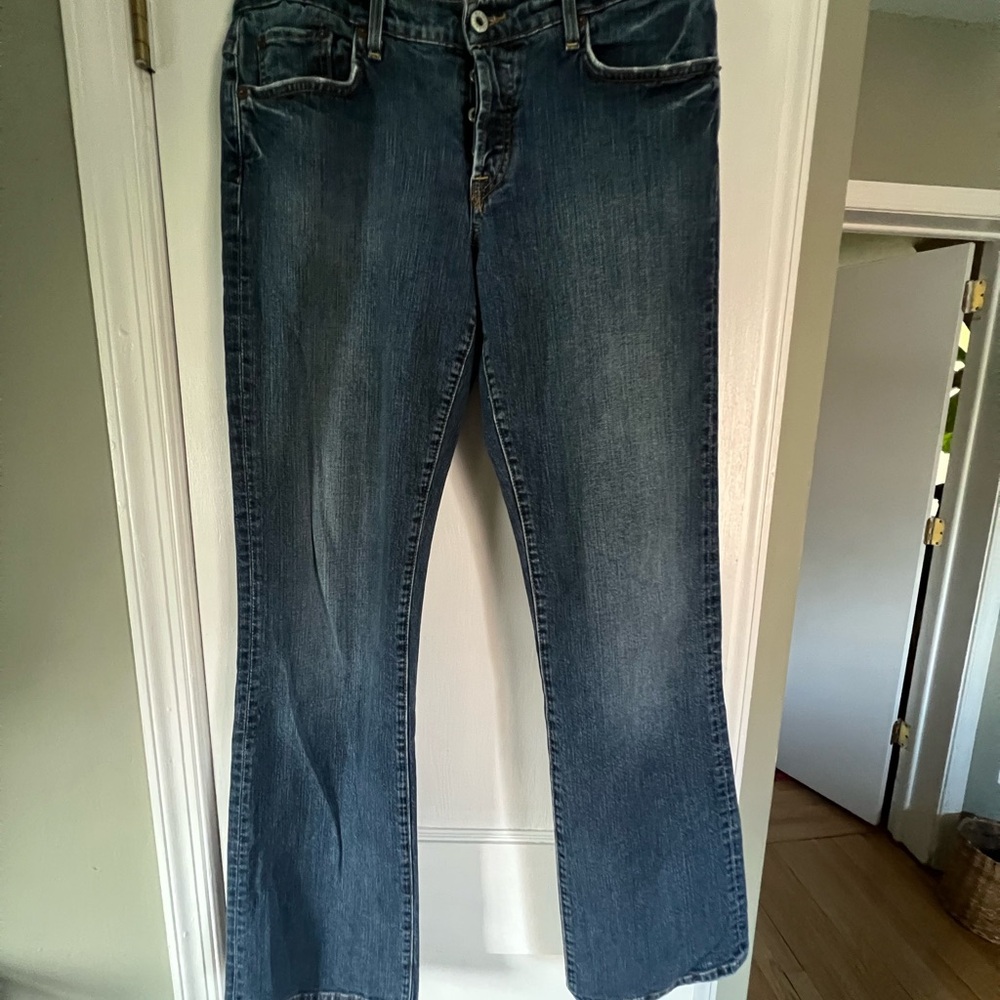 Lucky Brand Easy Rider Button Fly Straight Leg Jeans